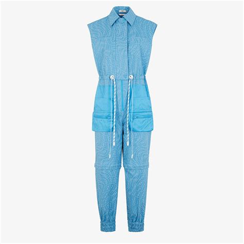 fendi sleeveless dresses|fendi denim jumpsuit.